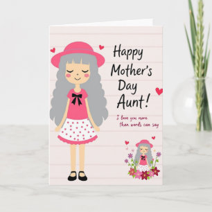 Mooi Moederdag figuurkaart Kaart