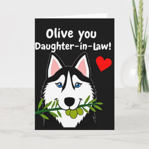 Mooi Moederdag Husky kaart