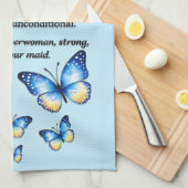 Mooi Moederdag Moeder Definitie Theedoek (Quarter Fold)