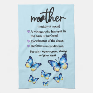 Mooi Moederdag Moeder Definitie Theedoek