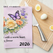 Mooi Moederdag Moederliefde Theedoek (Quarter Fold)