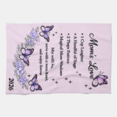 Mooi Moederdag Moederliefde Theedoek (Horizontaal)