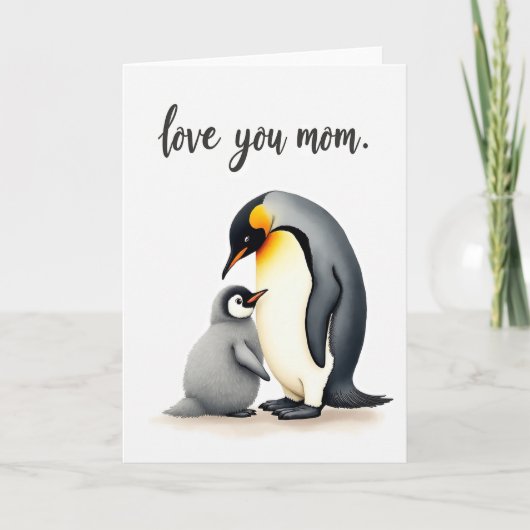 Mooi Moederdag Struisvogelkaart Kaart (Voorkant)