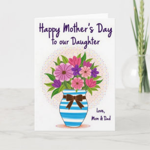 Mooi Moedersdag Bloemencadeaubon Kaart