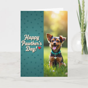 Mooi Moedersdag Teal Print Kaart