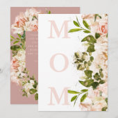 Mooi MOM Floral Elegance Happy Moederdag (Voorkant / Achterkant)