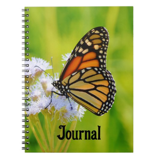 Mooi Monarch Butterfly Journal Notitieboek (Voorkant)