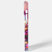 Mooi Monogram Glitter Regenboog Glamoureus Case-Mate iPhone Case (Achterkant / Links)