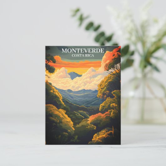 Mooi Monteverde Cloud Forest Costa Rica Briefkaart (Staand voorkant)
