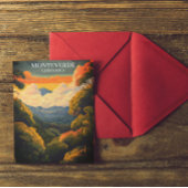 Mooi Monteverde Cloud Forest Costa Rica Briefkaart