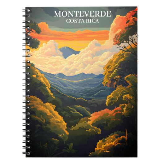 Mooi Monteverde Cloud Forest Costa Rica Notitieboek (Voorkant)