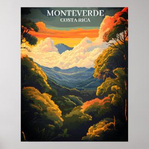 Mooi Monteverde Cloud Forest Costa Rica Poster