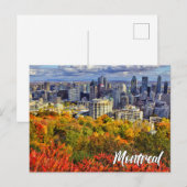 Mooi Montreal, Quebec, Canada Briefkaart (Voorkant / Achterkant)