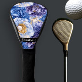 Mooi Mooi Blauwe Pioen Personalized Golfheadcover