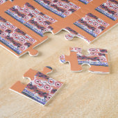 Mooi mooi hart met gevoel voor hart legpuzzel (Zijkant)