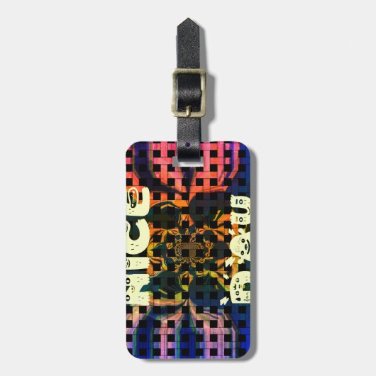 Mooi mooi hebben een mooie dag tekst print vector bagagelabel (Voorkant verticaal)