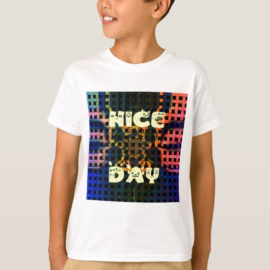 Mooi mooi hebben een mooie dag tekst print vector t-shirt (Voorkant)