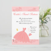 Mooi, mooi jurkje kaart (Staand voorkant)