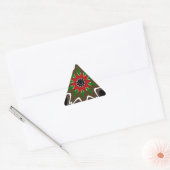 Mooi mooi kenya cultureel motief geometrisch sticker (Envelop)