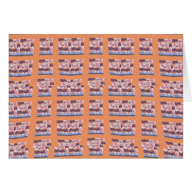 Mooi mooi mooi hart sentimenteel hart Art (Voorkant Horizontaal)