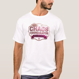 Mooi & Mooie Roze CHAOS COÖRDINATOR MOEDER T-shirt