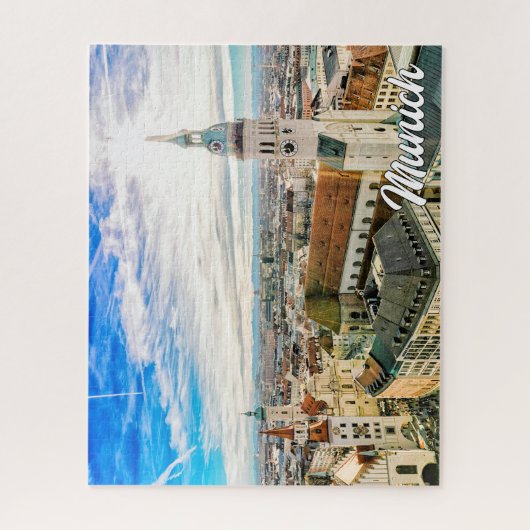 Mooi München, Duitsland Legpuzzel (Verticaal)