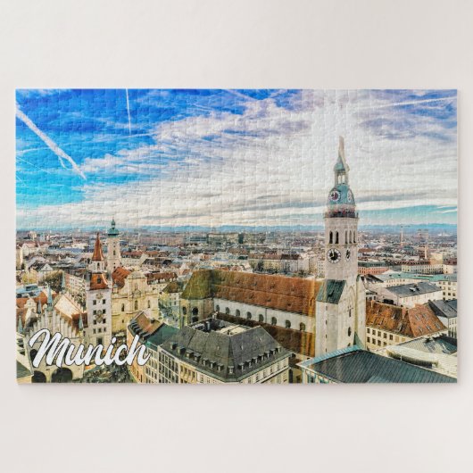 Mooi München, Duitsland Legpuzzel (Horizontaal)