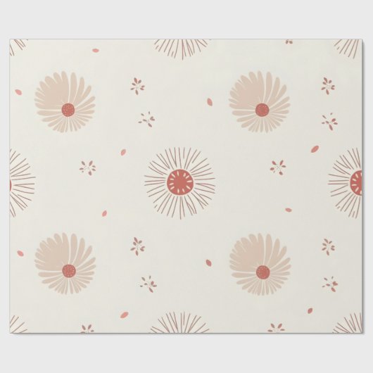 Mooi naadloos cadeaupapier (Vlak)