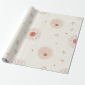 Mooi naadloos cadeaupapier (Uitgerold)