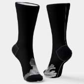 Mooi Napa koolblad Sokken (Gebogen)