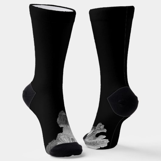 Mooi Napa koolblad Sokken (Gebogen)