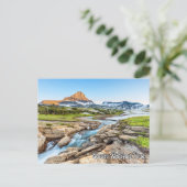 Mooi Nationaal Park Glacier, Montana Briefkaart (Staand voorkant)