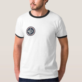 Mooi  nautisch anker met kompas t-shirt