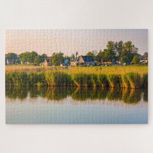 Mooi Nederlands landschap Legpuzzel (Horizontaal)