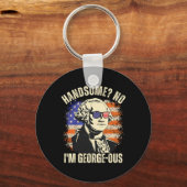 Mooi Nee ik ben George Washington 4e van Sleutelhanger (Voorkant)