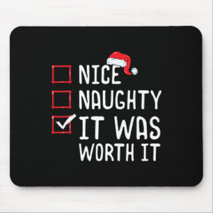 Mooi nicht. Het was de moeite waard om de kerstlij Muismat