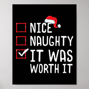 Mooi nicht. Het was de moeite waard om de kerstlij Poster