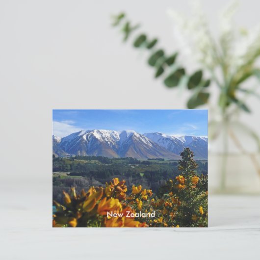 Mooi Nieuw-Zeeland Briefkaart (Staand voorkant)