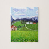 Mooi Noorwegen Legpuzzel (Verticaal)