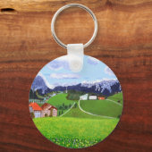 Mooi Noorwegen Sleutelhanger (Voorkant)