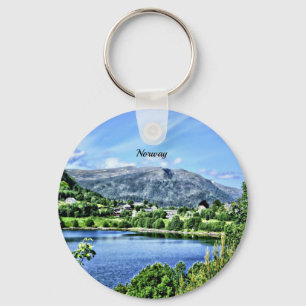 Mooi Noorwegen Sleutelhanger