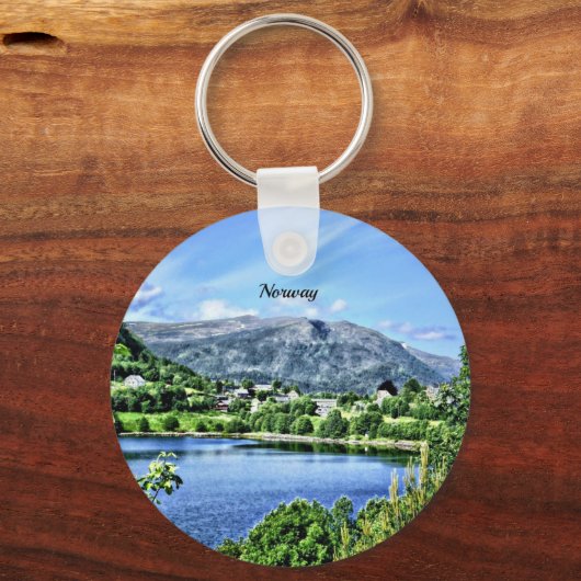 Mooi Noorwegen Sleutelhanger (Voorkant)