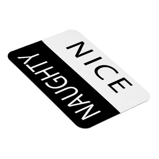 Mooi of Ondeugend Grappig Flipable Magneet (Rechterzijde)