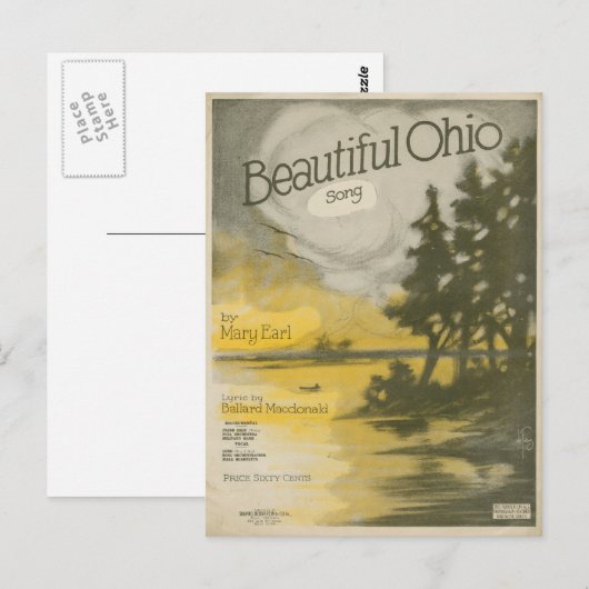 Mooi Ohio Briefkaart (Voorkant / Achterkant)