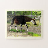 Mooi Okapi Legpuzzel (Horizontaal)