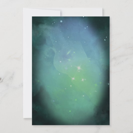 Mooi onder de SARS Green Typography Wedding Save The Date (Achterkant)