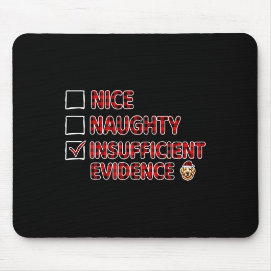 Mooi ondeugend bewijs Grappig onvoldoende Golden R Muismat (Voorkant)