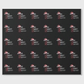 Mooi ondeugend geprobeerd mijn beste kerstlijst Xm Cadeaupapier (Vlak)