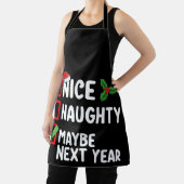 Mooi ondeugend misschien volgend jaar Kerstman Ker Schort (Insitu)