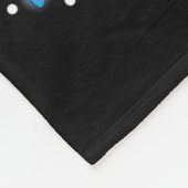 mooi ondeugend op een lijst van regeringshorloges  fleece deken (Hoek)